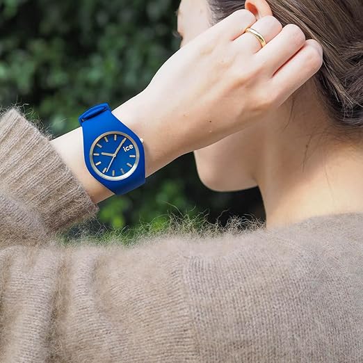 ICE-WATCH IW020544 - Glam Brushed - Lazuli Blue M - horloge