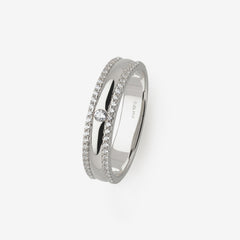 FASHION RING 585/- Dia. 0,18ct. H/SI
