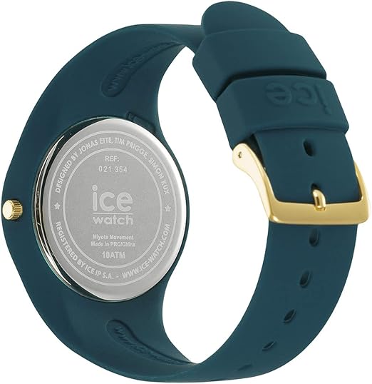 Ice-Watch - ICE horizon Verdigris - Grüne Damenuhr mit Silikonarmband - 021354 (Medium)