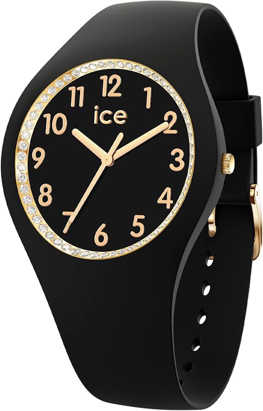 Ice-Watch - ICE cosmos crystal numbers - Damenuhr mit Silikonarmband - small