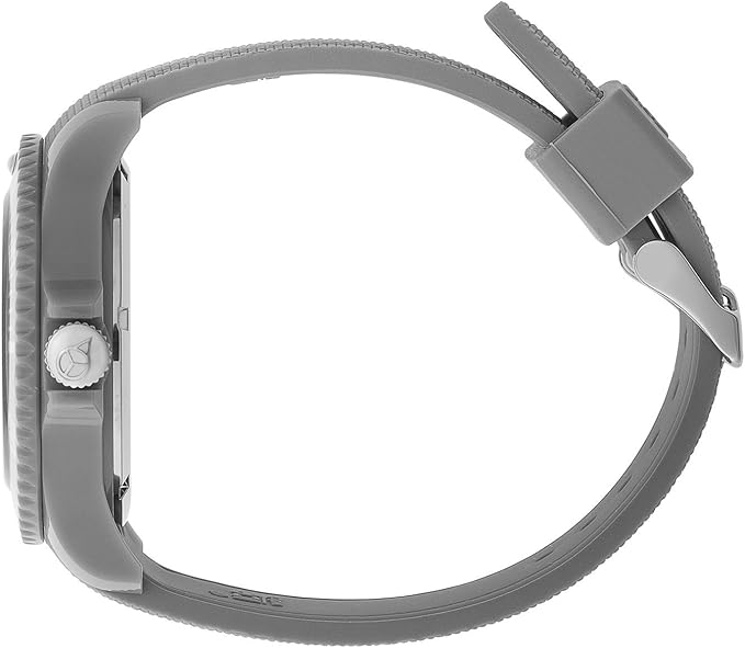 ICE-WATCH - ICE sixty nine Smoke - Graue Herrenuhr mit Silikonarmband - 013620 (Large)