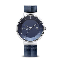 Bering Men Solar | silber glänzend