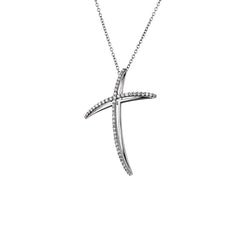 SMALL CROSS PENDANT  Kreuz Anhänger Weißgold