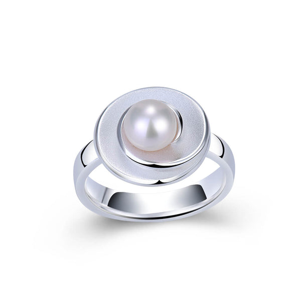 FRITSCH STERLING ZUCHTPERLE WEISS RING