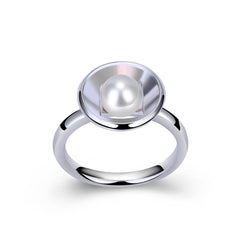 FRITSCH STERLING ZUCHTPERLE WEISS RING