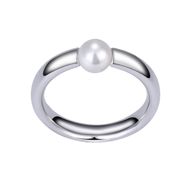 FRITSCH STERLING ZUCHTPERLE WEISS RING