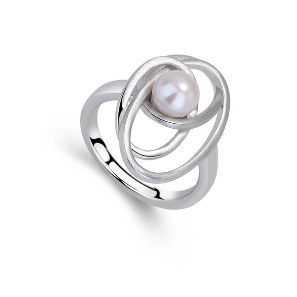FRITSCH STERLING ZUCHTPERLE WEISS RING