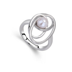 FRITSCH STERLING ZUCHTPERLE WEISS RING