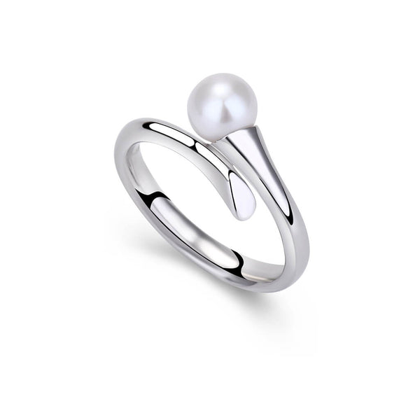 FRITSCH STERLING ZUCHTPERLE WEISS RING