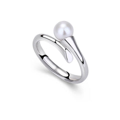 FRITSCH STERLING ZUCHTPERLE WEISS RING