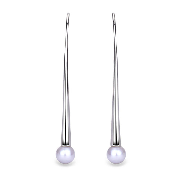 FRITSCH STERLING ZUCHTPERLEN WEISS OHRSTECKER