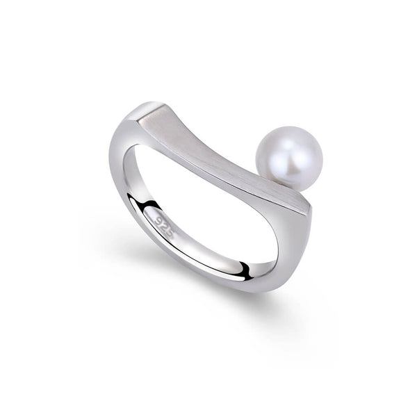 FRITSCH STERLING ZUCHTPERLE WEISS RING