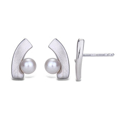 FRITSCH STERLING ZUCHTPERLEN WEISS OHRSTECKER