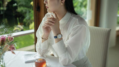 SEIKO Damenuhr Presage Automatik Enamel Limited Edition SPB234J1