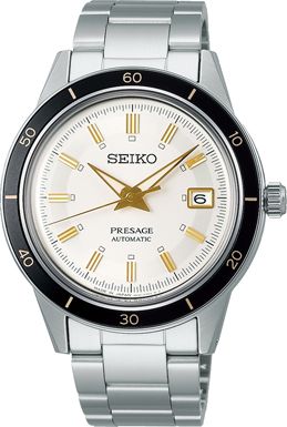 SEIKO Herrenuhr Presage Automatik "Style 60's" SRPG03J1