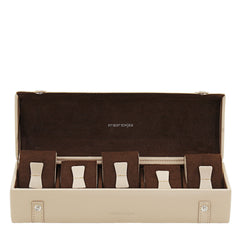 Friedrich Uhrenkoffer Cordoba S - Beige/Silver