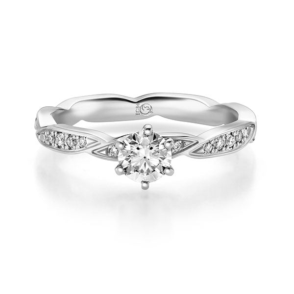 RUBIN Graugold 585/- 0.500 ct.tw, si