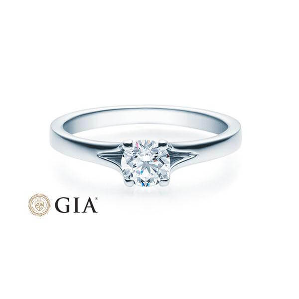 RUBIN Verlobungsring Platin 950/- zus. 0.400 ct