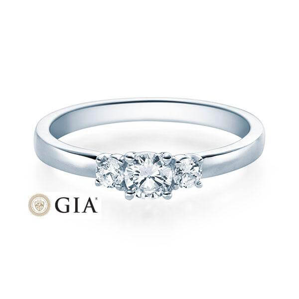 RUBIN Verlobungsring Platin 950/- zus. 0.800 ct